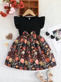 Girls’ Floral Summer Frock