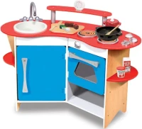 Melissa & Doug Wooden Kitchen Playset